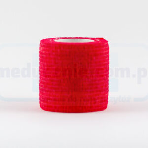 Bandă adezivă 5cm*4.5m 1 buc elastic roșu, autoadeziv